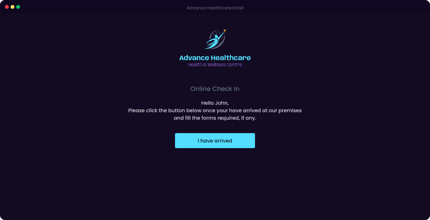 Kiosk Check-In